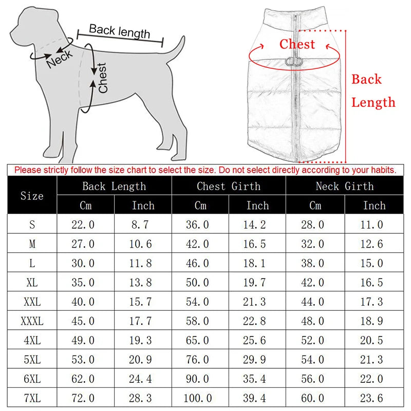 Waterproof Pet Vest Jacket