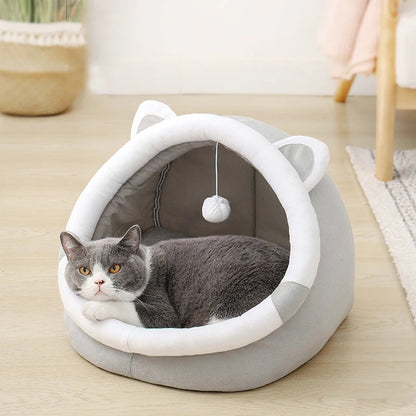 Pet House Kitten Lounger Cushion Bed