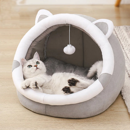 Pet House Kitten Lounger Cushion Bed