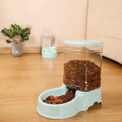 Pet Automatic Feeder Drinking Bowl